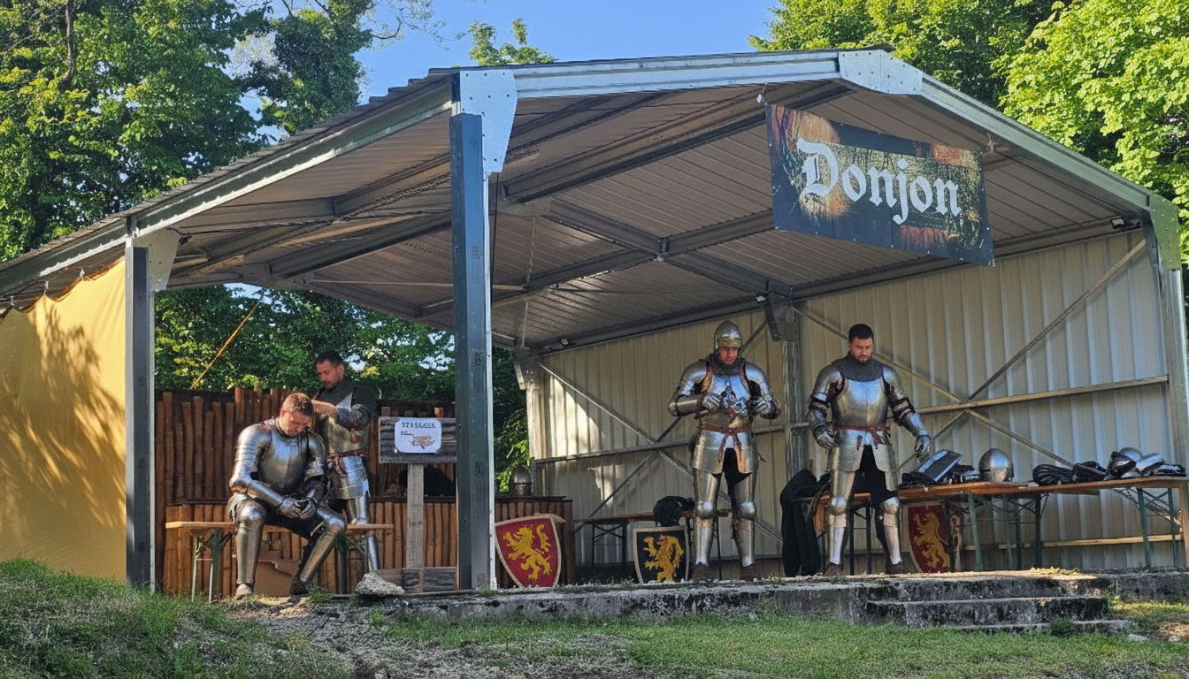 Fort Location : accès et aménagements sur site événementiel proche de Nancy